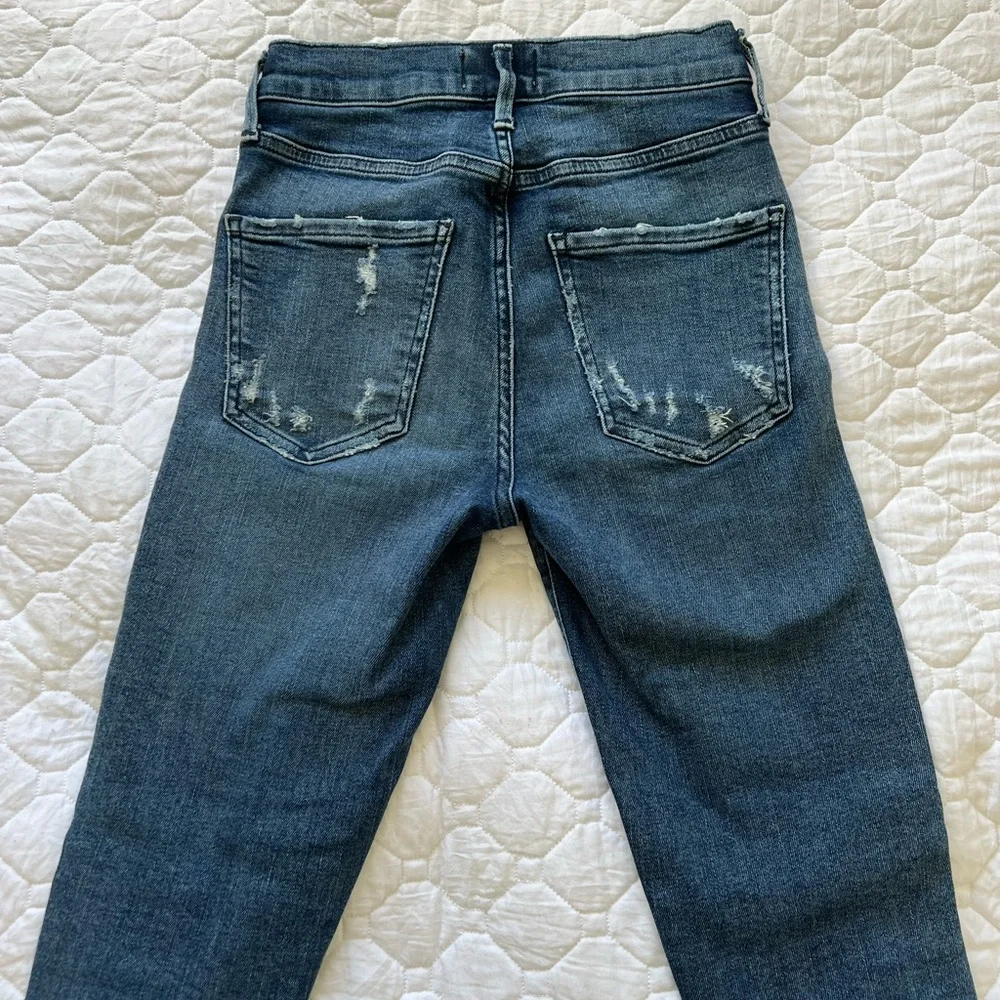 Agolde Sophie Cropped denim - Picture 3 of 8